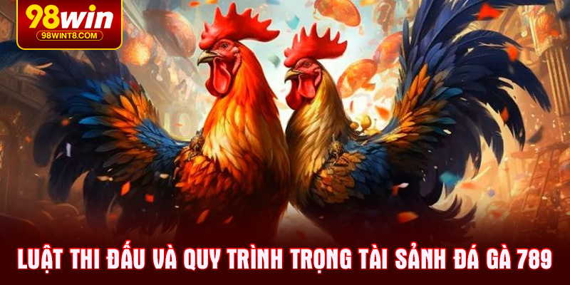 Luật thi đấu và quy trình trọng tài sảnh đá gà 789